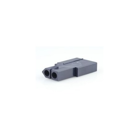 Molex .093 R. Hsg  2Ckt W/O Ears + Lock G.W. 50361687